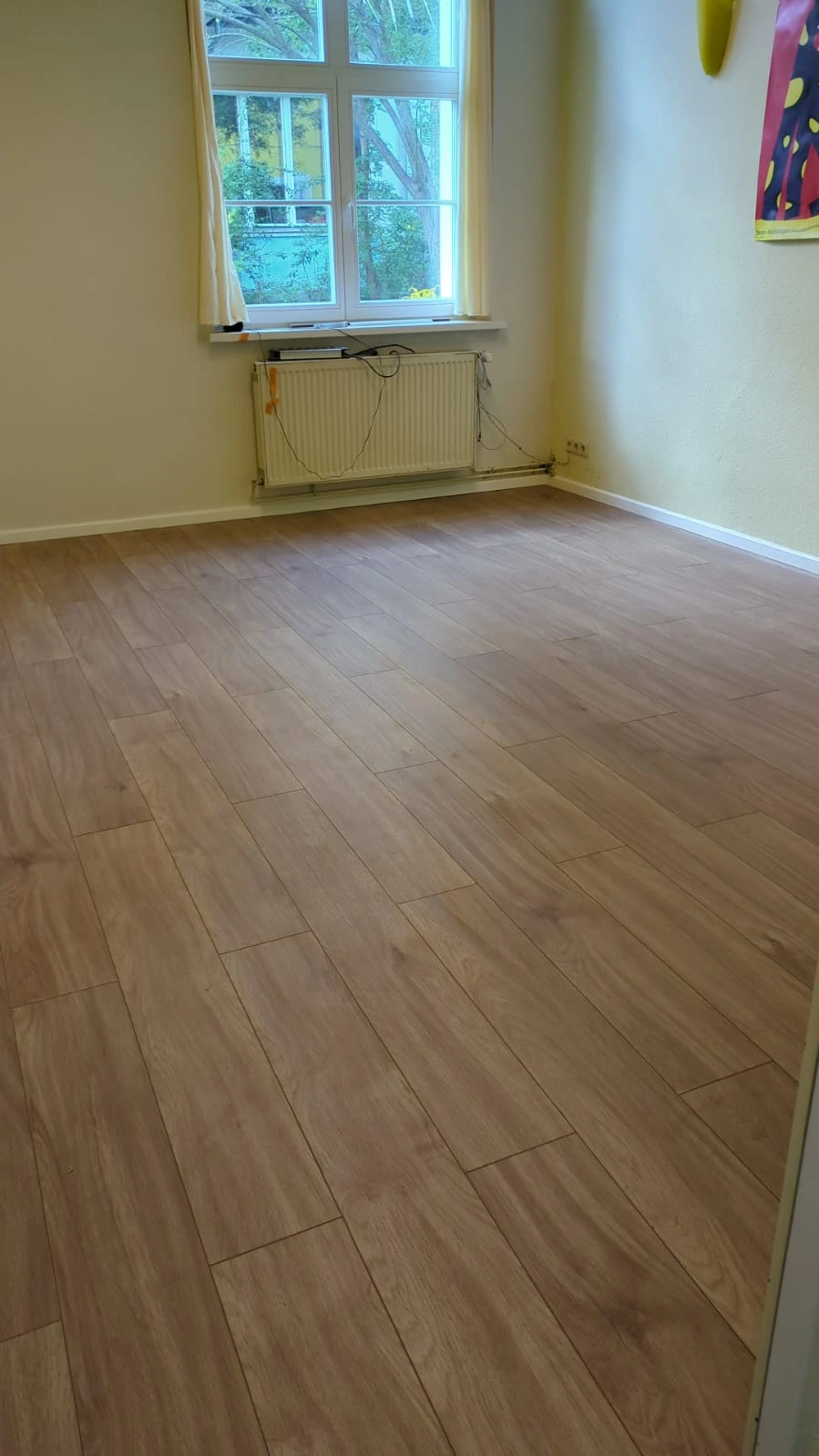 Laminat in Wohnung – Projektbeispiel